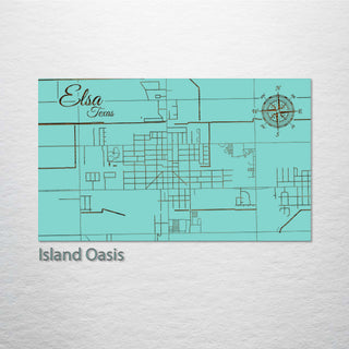 Elsa, Texas Street Map
