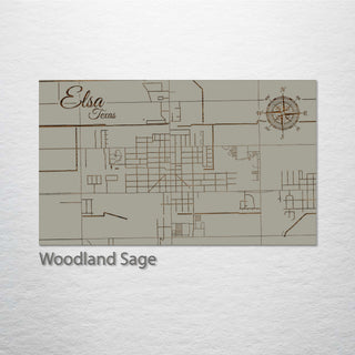 Elsa, Texas Street Map