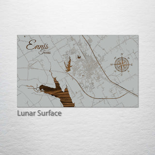 Ennis, Texas Street Map