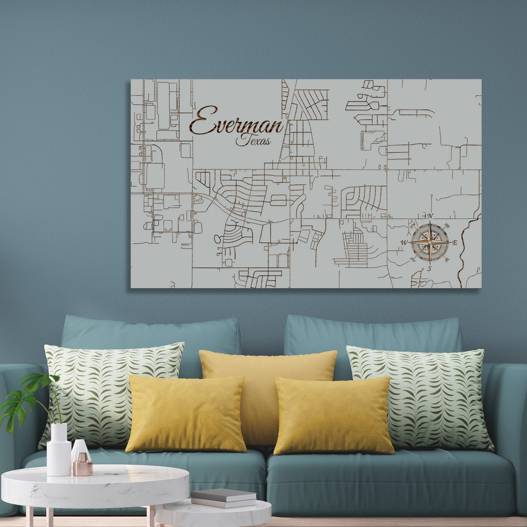 Everman, Texas – Fire & Pine