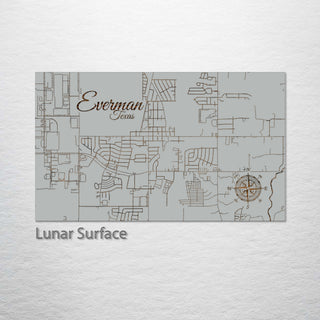 Everman, Texas Street Map
