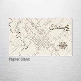 Floresville, Texas Street Map