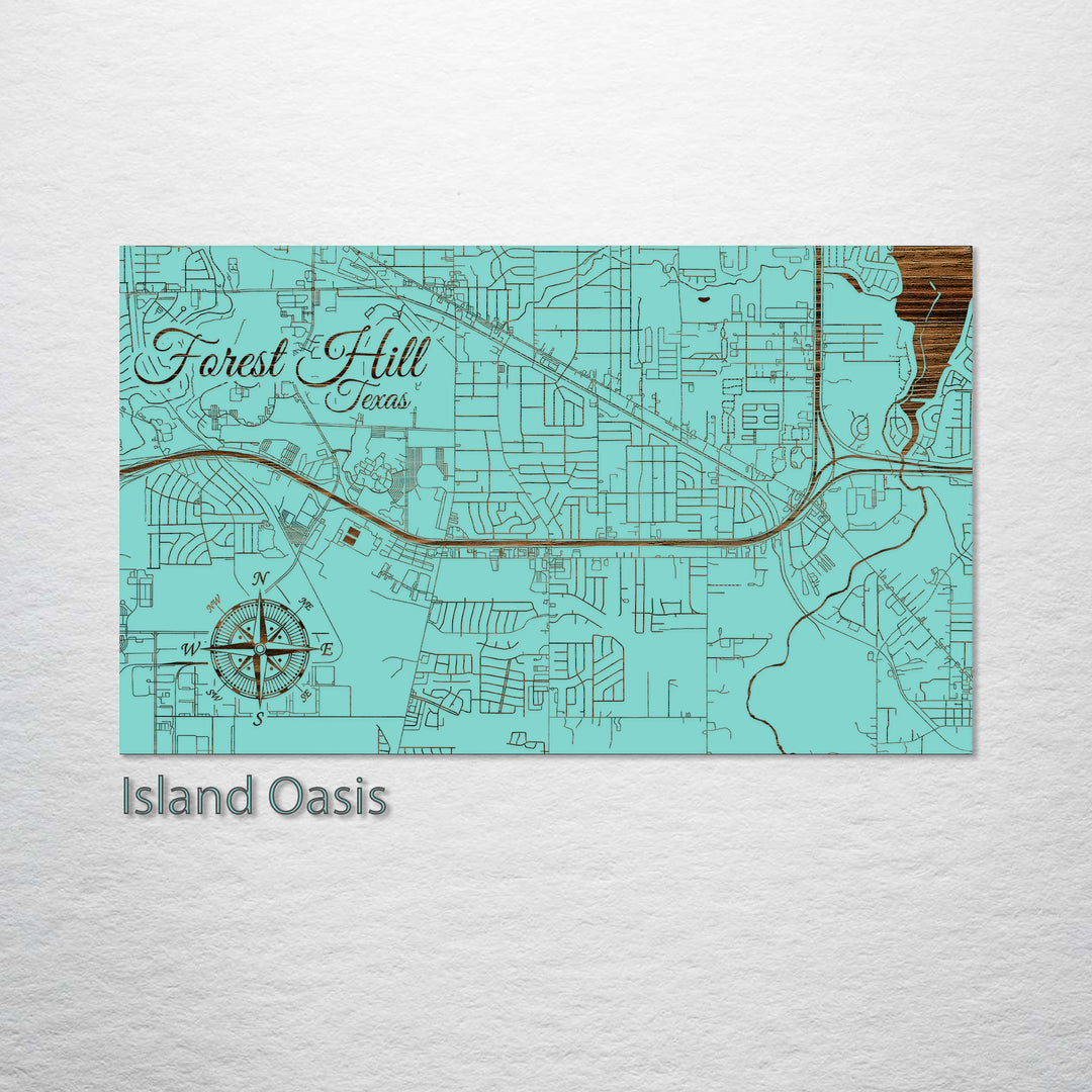 Forest Hill, Texas Street Map