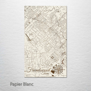 Friendswood, Texas Street Map