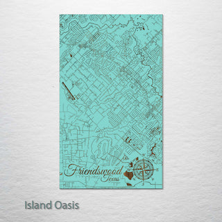 Friendswood, Texas Street Map