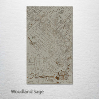 Friendswood, Texas Street Map