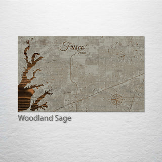 Frisco, Texas Street Map