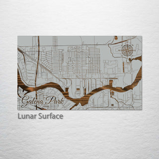 Galena Park, Texas Street Map