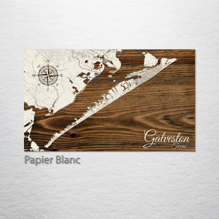 Galveston, Texas Street Map