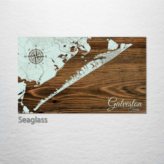 Galveston, Texas Street Map