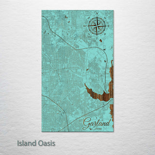 Garland, Texas Street Map