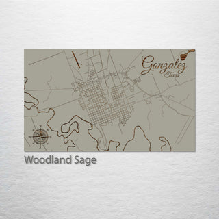 Gonzales, Texas Street Map