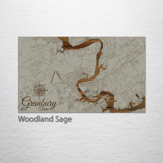 Granbury, Texas Street Map