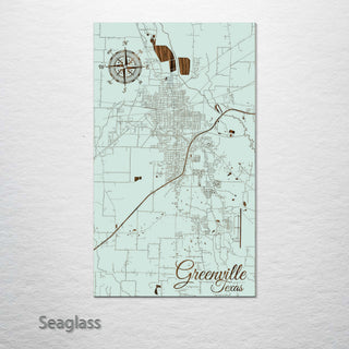 Greenville, Texas Street Map