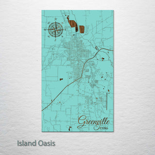 Greenville, Texas Street Map