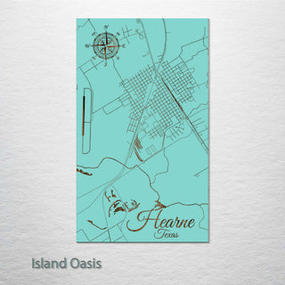 Hearne, Texas Street Map