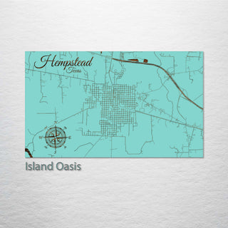 Hempstead, Texas Street Map