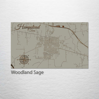 Hempstead, Texas Street Map