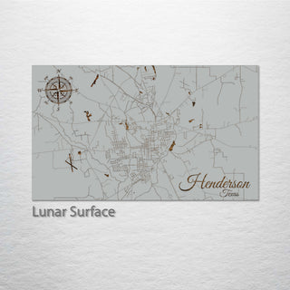 Henderson, Texas Street Map