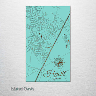 Hewitt, Texas Street Map