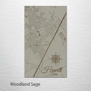 Hewitt, Texas Street Map