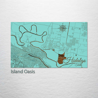 Hidalgo, Texas Street Map