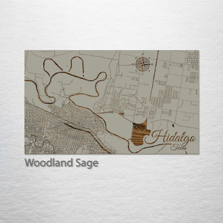 Hidalgo, Texas Street Map