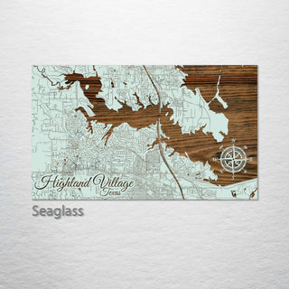 Highland Village, Texas Street Map