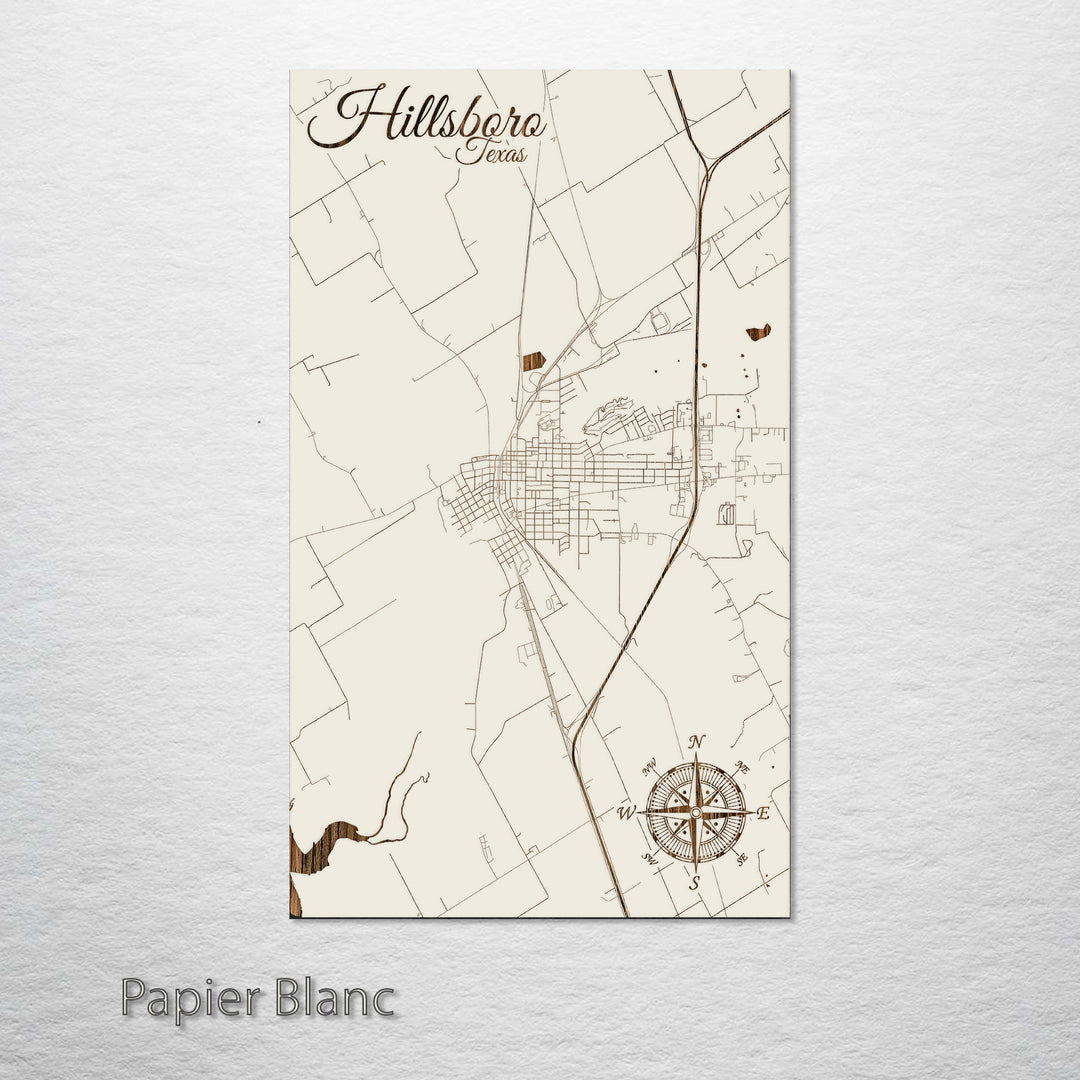 Hillsboro, Texas Street Map