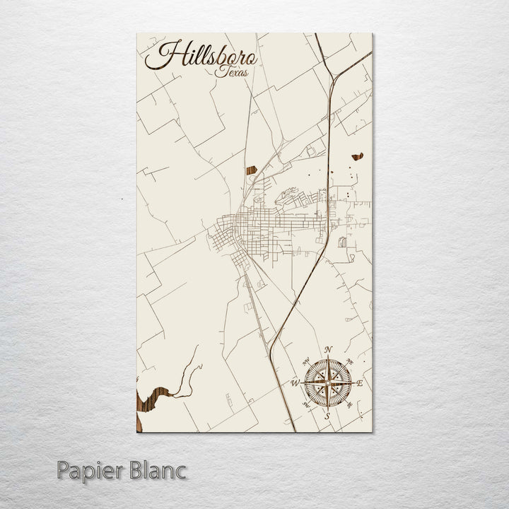 Hillsboro, Texas Street Map