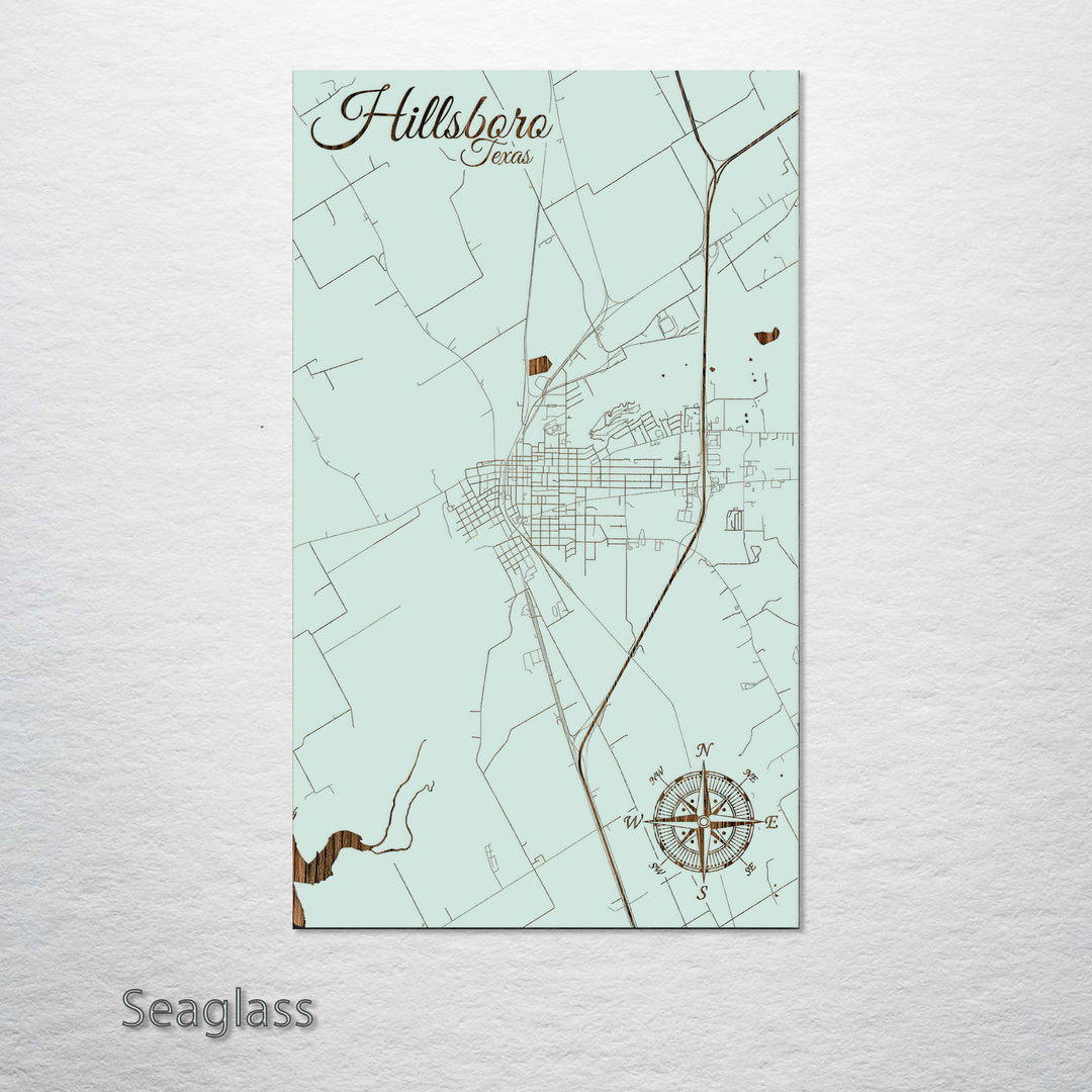 Hillsboro, Texas Street Map