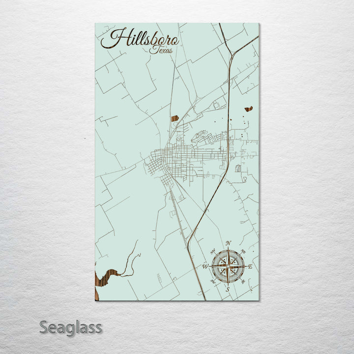 Hillsboro, Texas Street Map