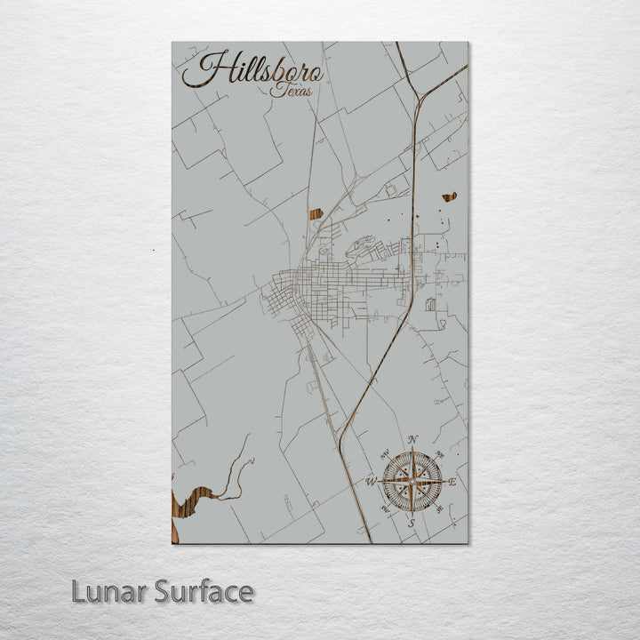 Hillsboro, Texas Street Map