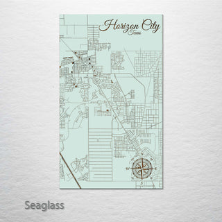 Horizon City, Texas Street Map