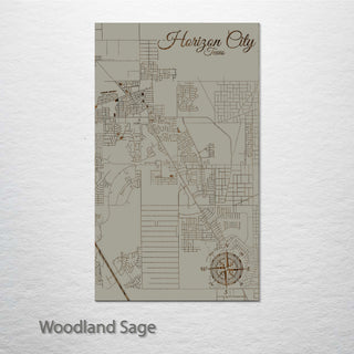 Horizon City, Texas Street Map