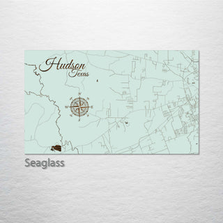 Hudson, Texas Street Map