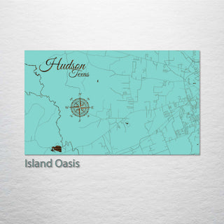 Hudson, Texas Street Map