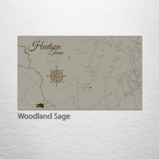 Hudson, Texas Street Map