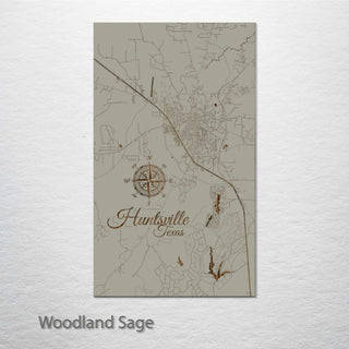 Huntsville, Texas Street Map