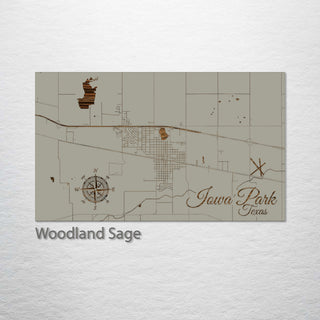 Iowa Park, Texas Street Map