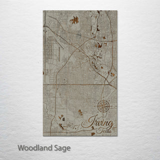 Irving, Texas Street Map