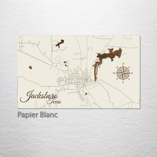 Jacksboro, Texas Street Map