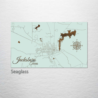 Jacksboro, Texas Street Map