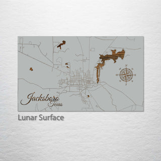 Jacksboro, Texas Street Map