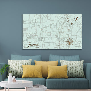 Joshua, Texas Street Map