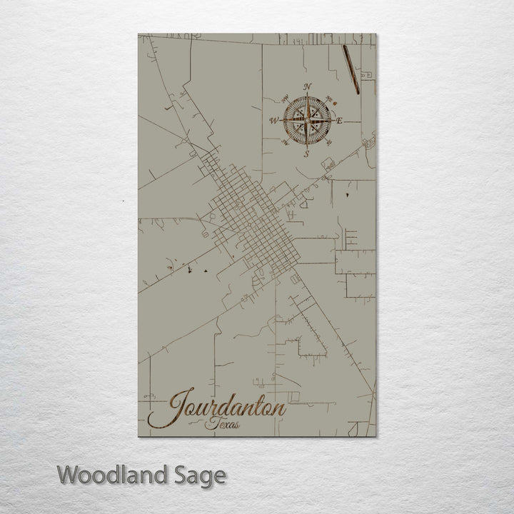 Jourdanton, Texas Street Map