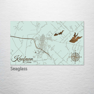 Kaufman, Texas Street Map