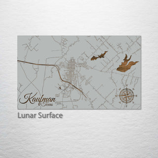 Kaufman, Texas Street Map