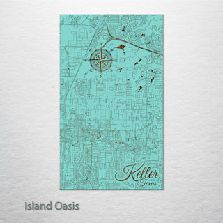 Keller, Texas Street Map