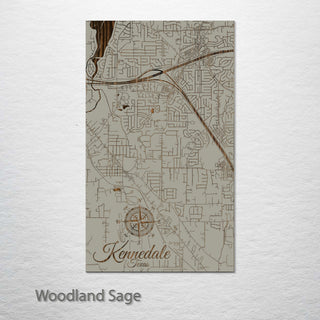 Kennedale, Texas Street Map